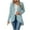 Airy Blue, variant on Women's Cardigan Casual Loose Fit Long Sleeve Open Front High-Low Spring Fall Comfortable Tops