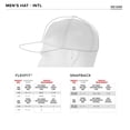 thumbnail image 3 of Gorra Alpinestars Corp Shift 2 Negro/Blanco Flexfit S/M para hombre, 3 of 5
