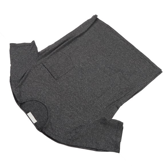 Shoulder Surgery Shirt Short Sleeve Unisex Open Side Snap Adaptive For Post Op Recovery