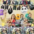 thumbnail image 5 of The Nightmare Before Christmas Party Decorations Kits - 29Pcs The Nightmare Before Christmas Banners Backdrop Tablecloth &  Balloons Cake Toppers etc. Christmas Party Supplies, 5 of 7