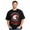 Black-73, variant on Star Circle Simple Patriotic Liberty Bell Rose Semiquincentennial Unisex Adult Tee 1776-2026 250 Years of Freedom Graphic Casual T-Shirt for Men Women
