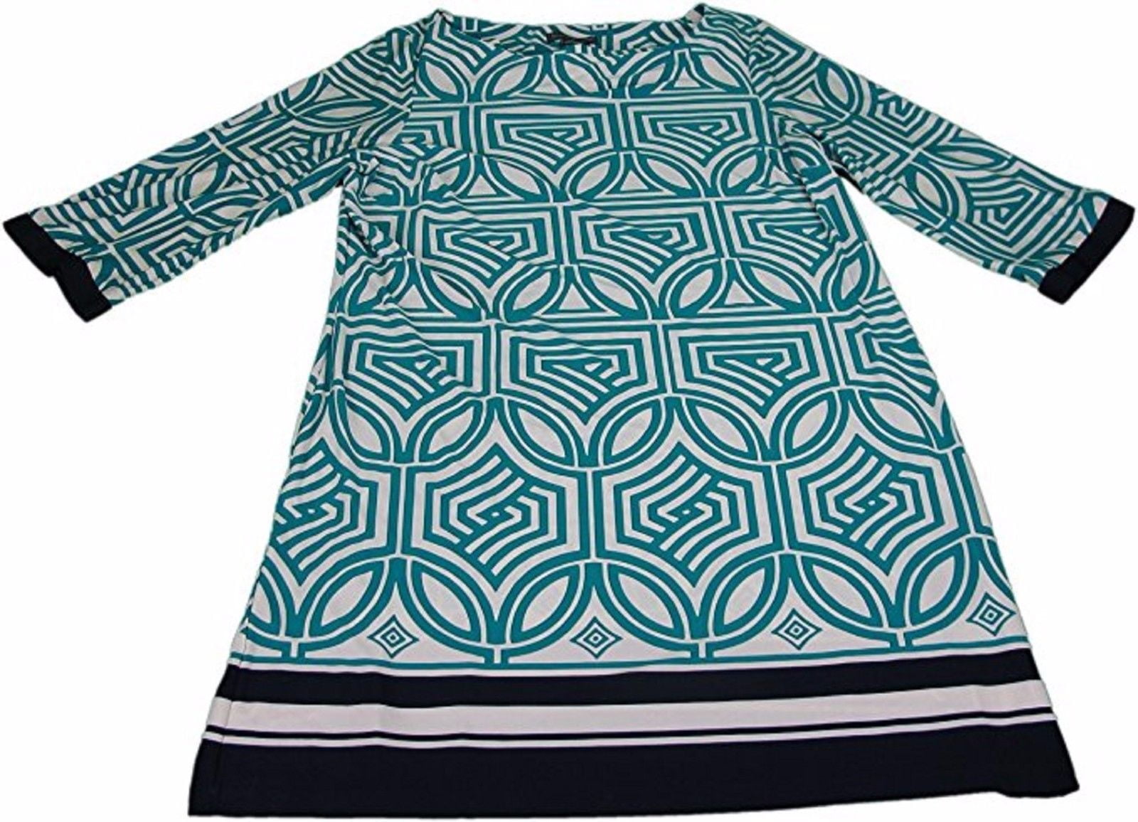 29.99 Jessica Howard Womens Size XLarge 3/4 Sleeve Shift Missy Dress