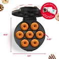 thumbnail image 5 of Dash DDM007GBAQ04 Mini máquina de hacer donas para desayuno, aperitivos, postres y más apto para niños, con superficie antiadherente, hace 7 donas, impresión de donas, 5 of 5