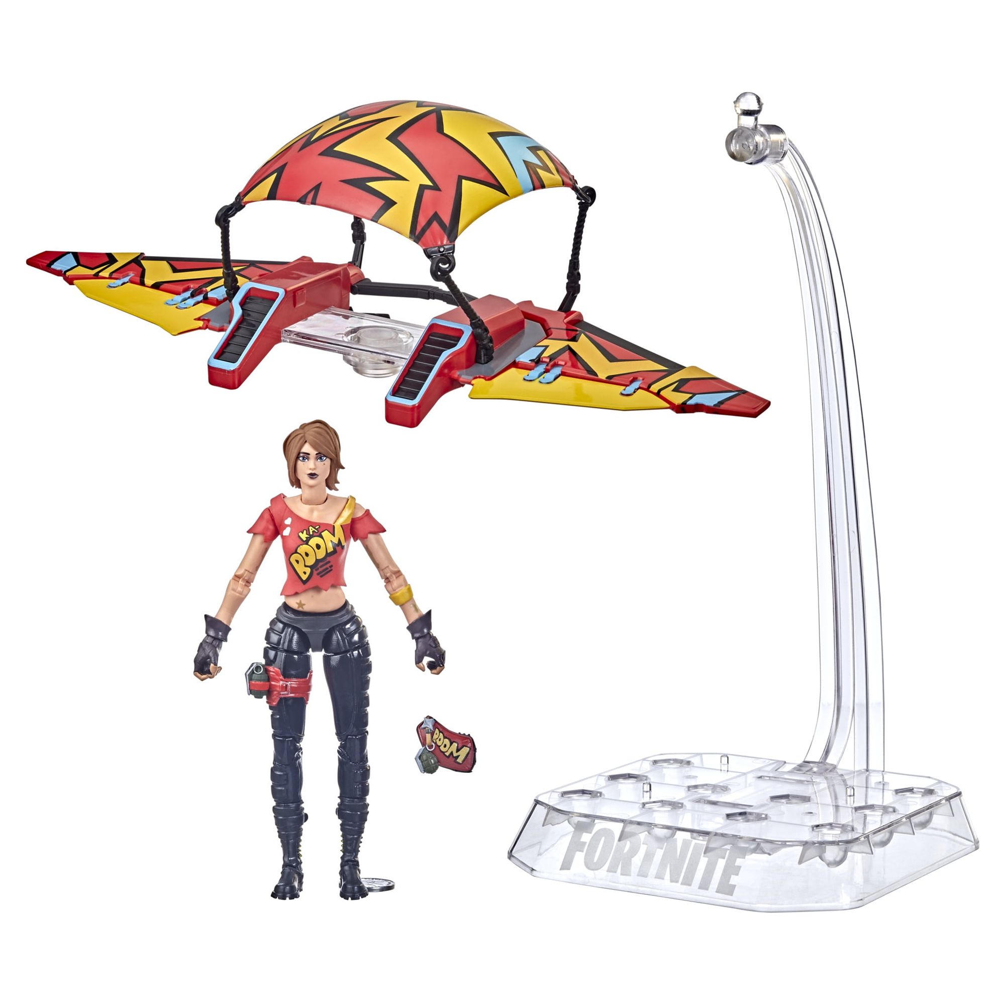 Fortnite: Victory Royale Series TNTina with glider Collectible Kids Toy Action Figure for Boys and Girls Ages 8 9 10 11 12 and Up - image 2 of 5
