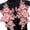 Pink, variant on Sewing On Iron On Flower Patches with Sequins Embroidery for Easy Crafting Projects Polyester