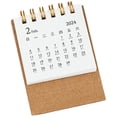 thumbnail image 4 of Calendario de escritorio 2024, adorno de decoración de calendario de mesa para el hogar, oficina y escuela, 4 of 6