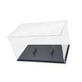 thumbnail image 1 of Display case with stand for collection, basketball, volleyball, football, acrylic, transparent football showcase black underside Ref: 3509, 1 of 5