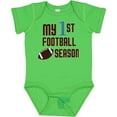 thumbnail image 3 of Inktastic My First Football Season Boys or Girls Baby Bodysuit, 3 of 5
