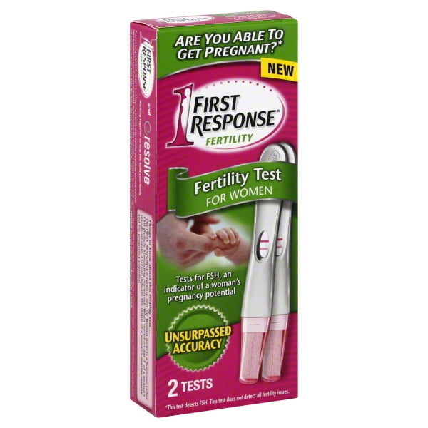 FIRST RESPONSE Fertility Test For Women 2 Each