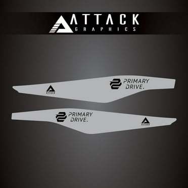 Attack Graphics Renegade Swing Arm Decal Grey for KTM 450 XC-F 2013-2015