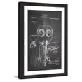thumbnail image 2 of "Gas Mask 1921 Chalk" Framed Painting Art Print, 24" x 1.5", 2 of 4