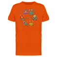 thumbnail image 1 of A Set Of Awesome Monsters Tee Men's -Image by Shutterstock, 1 of 1
