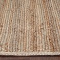 thumbnail image 2 of Harlow Hill Cora 8' x 10' Beige/Tan Solid Hand Braided Reversible Jute Indoor Area Rug, 2 of 6