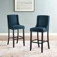 thumbnail image 1 of Modway Baron Tabouret Tissu Rembourré Set de 2, Azur, 1 of 2