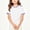 Light Purple, variant on HAJWOH Girls Boys Short Sleeve Tee Kids Sport Crew Neck T-Shirts
