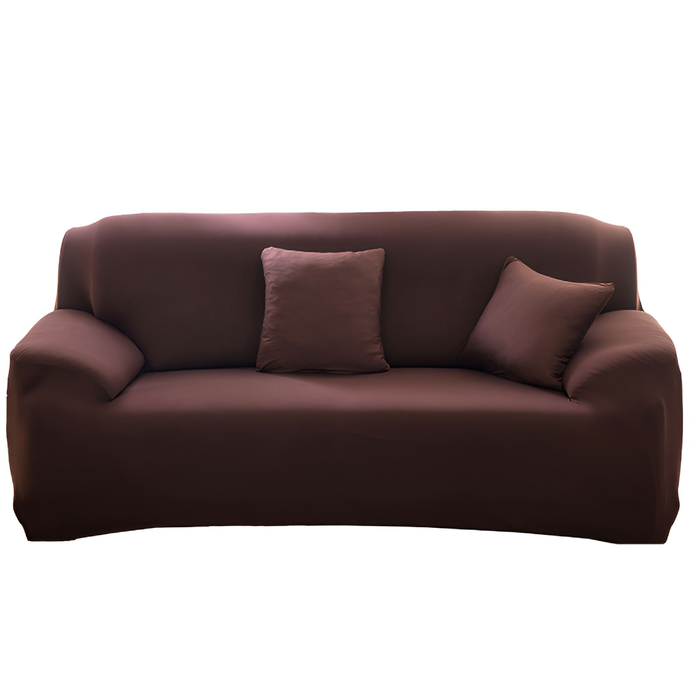 AUQ 2026 New Couch Cover for Living Room,4 Seater Stretch Furniture Protector,Cover for Couch Dust-Proof Loveseat Cover - Elastic Fit,Machine Washable,Pet Friendly Home Decor (Light Purple)