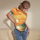 thumbnail image 3 of Fotbe Tropical Sunset Paradise Body de Mujer con Cuello Redondo y Mangas Cortas, Sin Mangas Ajustado, Suave, Cómodo y Básico-X-Large, 3 of 7