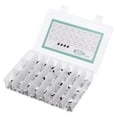 thumbnail image 1 of Unique Bargains PNP NPN Transistor de Puissance Assortiment Kit Composant Électronique 480 Pcs 24 Types, 1 of 4