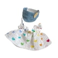 thumbnail image 4 of Ropa de felpa de 15cm CUTICAT para muñeca decoración cómoda accesorios Estilo D, 4 of 8