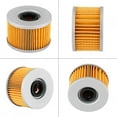 thumbnail image 3 of Fuel Filter , Oil Filter Aluminium+Paper High Separation Efficiency Pleat Structuring  Replacement for CB250 CBR250 CM250 VT250 for Motorcycle, 3 of 8