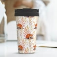 thumbnail image 6 of Fotbe Cute Sleepy Fox Printed Insulated Travel Coffee Mug Spill Proof Leak Proof Stainless Steel Coffee Tumbler Reusable Coffee Cups with Lids Thermos, 6 of 8