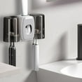 thumbnail image 5 of Toothbrush For Bathrooms Automatic Toothpaste Dispenser Space Saving Toothbrush And Toothpaste Toothbrush Wall Mounted With 2 Cups For Bathroom, 5 of 5