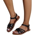 thumbnail image 2 of Women's Lightweight Summer Sandals Comfortable Walking Shoes for Beach Casual Outdoor, 2 of 6