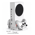 thumbnail image 3 of Base De Ventilador P/xbox Series S C/2 Baterías Recargables blanco, 3 of 4