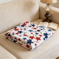 thumbnail image 6 of AuroraX 4th of&nbsp;July Throw Blanket for Couch with Designs White Fleece Sofa Blanket,Patriotic Bow Printed 50x60 inch Independence Day Home Decor, 6 of 6