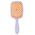 thumbnail image 2 of Cepillo de pelo de salón de masaje de cuero cabelludo con peine de colchón de aire de dientes anchos (blanco naranja) Likrtyny  cuidado belleza, 2 of 9