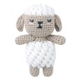 thumbnail image 3 of Cotton Crochet Baby Stuffed Rabbit Toy kawaii Handmade Bunny Plush Toys Newborn Handhold Sleeping Doll Kid Early Educational Toy, 3 of 5