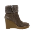 thumbnail image 2 of Lauren Ralph Lauren Womens Steph  Suede Pull On Booties, 2 of 5