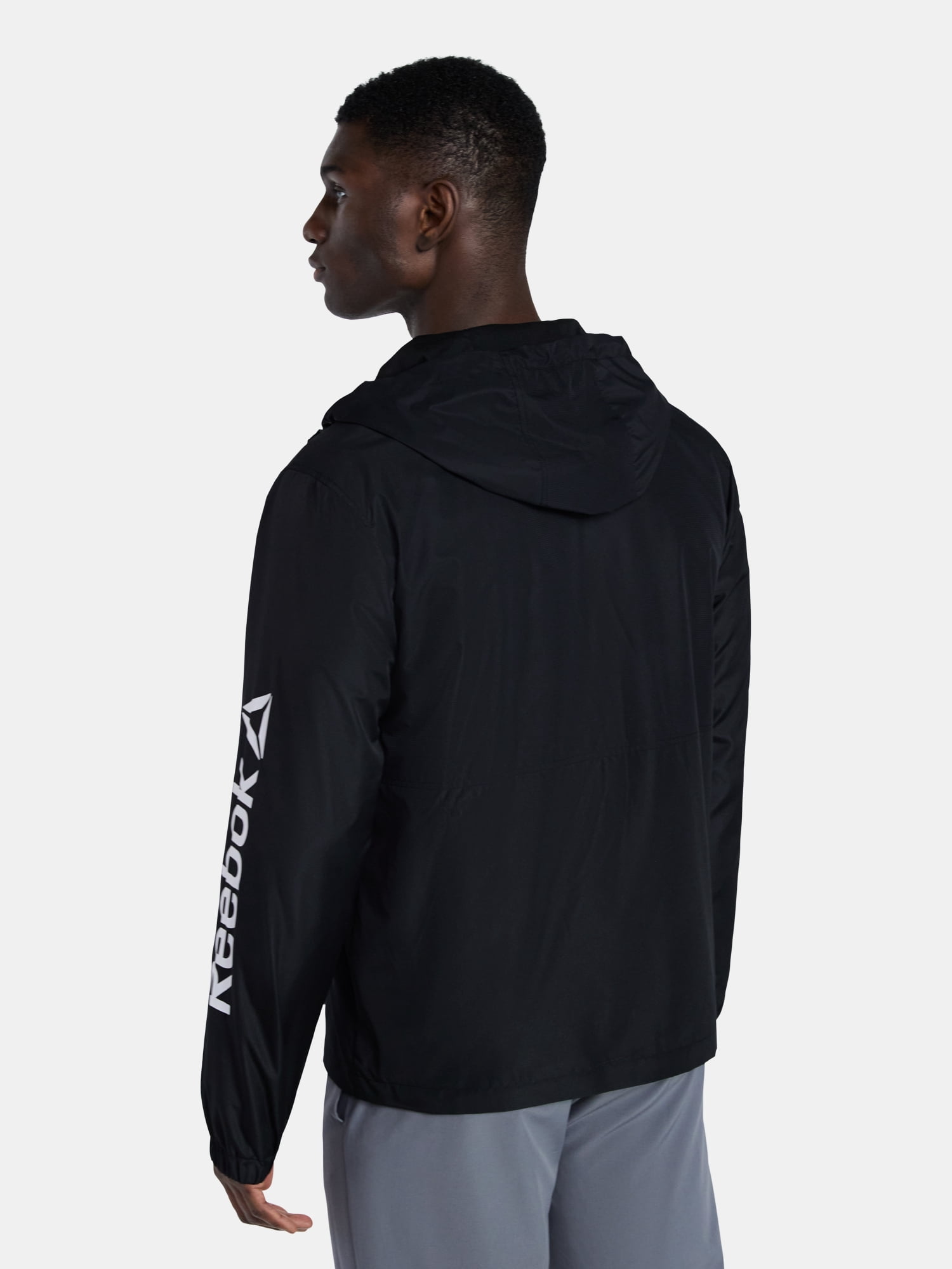 Reebok Men and Big Men's Jersey Lined Windbreaker, Sizes S-3XL