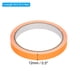 thumbnail image 2 of Cinta de tela gaffer neón Uxcell de 0.5 pulgadas x 16.5 pies, 1 rollo de cinta adhesiva fluorescente para luz negra, naranja, 2 of 6