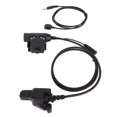 thumbnail image 5 of Throat Mic Headset Noise Canceling Push to Talk Throat Vibration Mic Headphone Adapter Replacement For Motorola HT1000, 5 of 5
