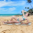 thumbnail image 6 of Coolnut Retro Cats Beach Towel, Fast Drying Extra Large Sand Free Lightweight Beach Towel Blanket for Swimming,Camping,Picnic,Yoga Gym Sports,31"x71", 6 of 6