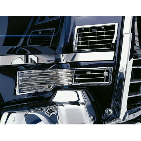 Show Chrome Hot Air Vents - Upper 52-557