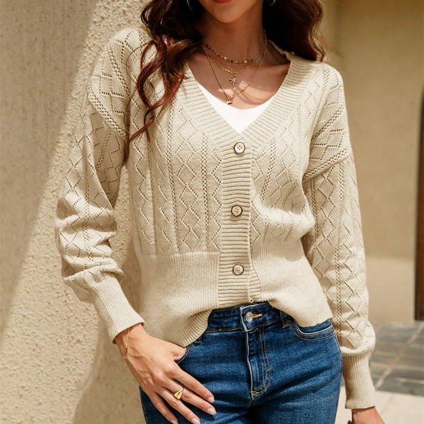 Hooded v top neck sweater
