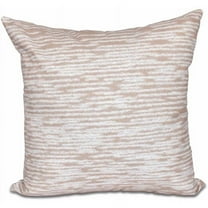 Simply Daisy 16" x 16" Marled Knit Geometric Print Pillow, Taupe