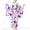 a-Purple76, variant on Girls Kids Kimono Robe Dress Floral Fan Print Long Wide Sleeve Obi Belt Traditional Party Dress For Daily Wear Purple 11-12Years