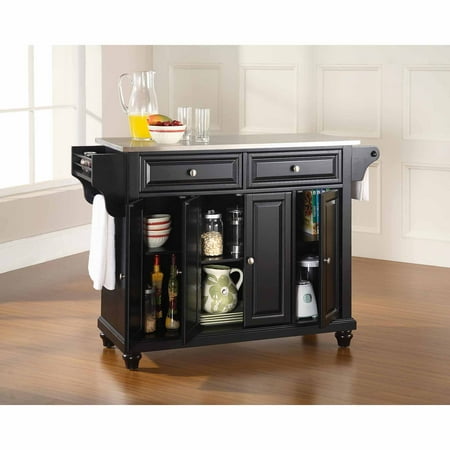 Crosley Furniture Cambridge Stainless Steel Top Kitchen Island Crosley Furniture Cambridge Stainless Steel Top Kitchen Island