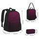 thumbnail image 2 of Disketp Dark Purple Glitter Mochila Estampada de Gran Capacidad con Lonchera y Estuche, Set de 3 Piezas para Estudiantes, 2 of 7