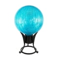 thumbnail image 1 of Achla G10-T-C 10 Po. Globe Craquant Teal, 1 of 3