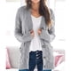thumbnail image 2 of Suéteres De Cárdigan Para Mujer, Color Puro Otoño Invierno Chunky Mujer Botón De Manga Larga Cárdigan Informal Para Informal Para Fiesta ANGGREK  Otros, 2 of 6