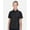Black, variant on Harriton M580W Women's Key West Short Sleeve Performance Staff Shirt-Black-2XL