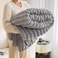 thumbnail image 1 of Imitation Rabbit Velvet Autumn Warm Bed Blanket or Blanket and Pillowcase Soft Warmth Winter Sofa Blankets for Throw Lap Blanket, 1 of 5