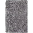 thumbnail image 2 of Abacasa Luxe Shag Gray 5x8 Area Rug, 2 of 4