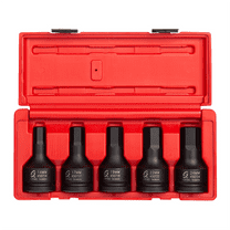 Sunex 4507 5-Piece 3/4" Drive Metric Hex Impact Socket Set