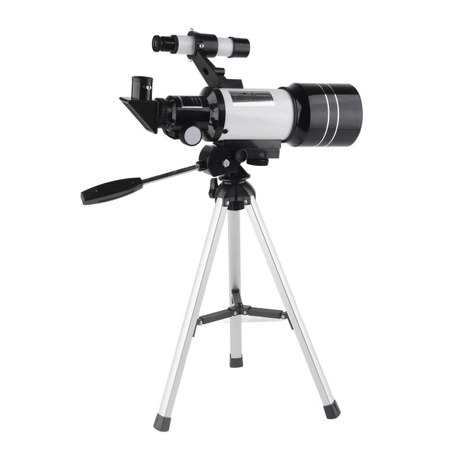 Astronomical Telescope, 70mm Aperture 300mm Focals Astronomical Refractor Telescopes Portable Telescope, Refractor Telescope With Tripod Gifts For Beginners Adults Kids