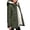 Army Green, variant on Fleece Lined Hooded Windproof Jacket for Women, Full Zip Casual Water Resistant Outerwear, Cotton Feel Winter Coat, 1 Piece, S-XXL, Plus Size Friendly